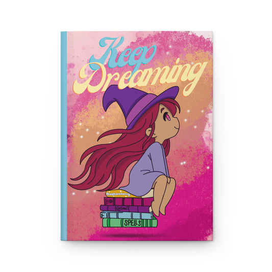 Keep Dreaming Journal — Lyra the Witch of Dreams Hardcover Notebook