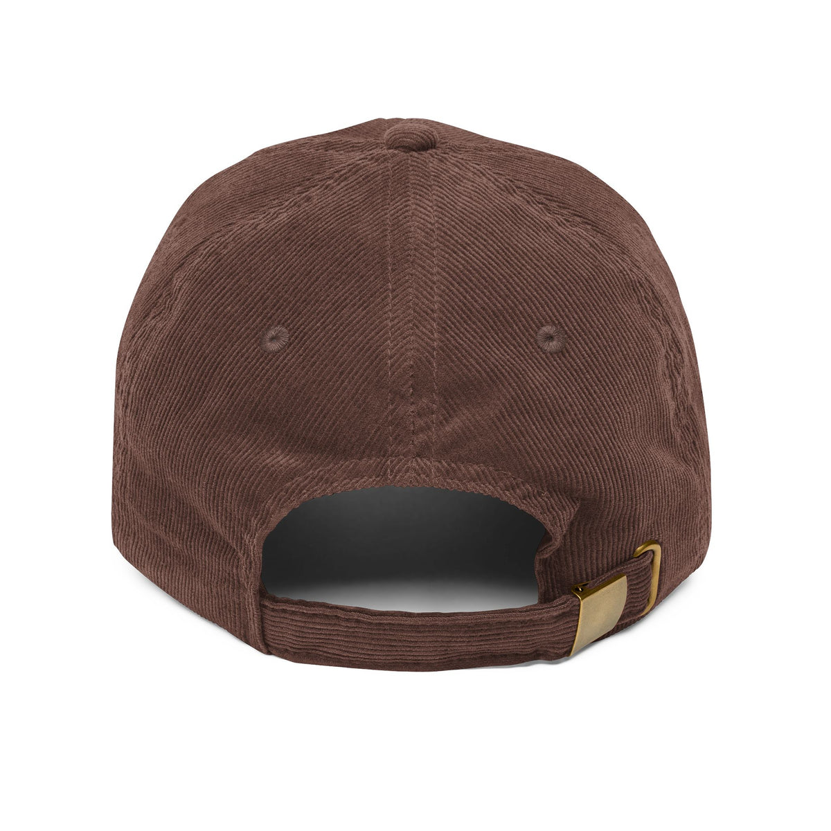 Corduroy Cap — Embroidered 'Just Trying My Best' Puppy Dad Hat
