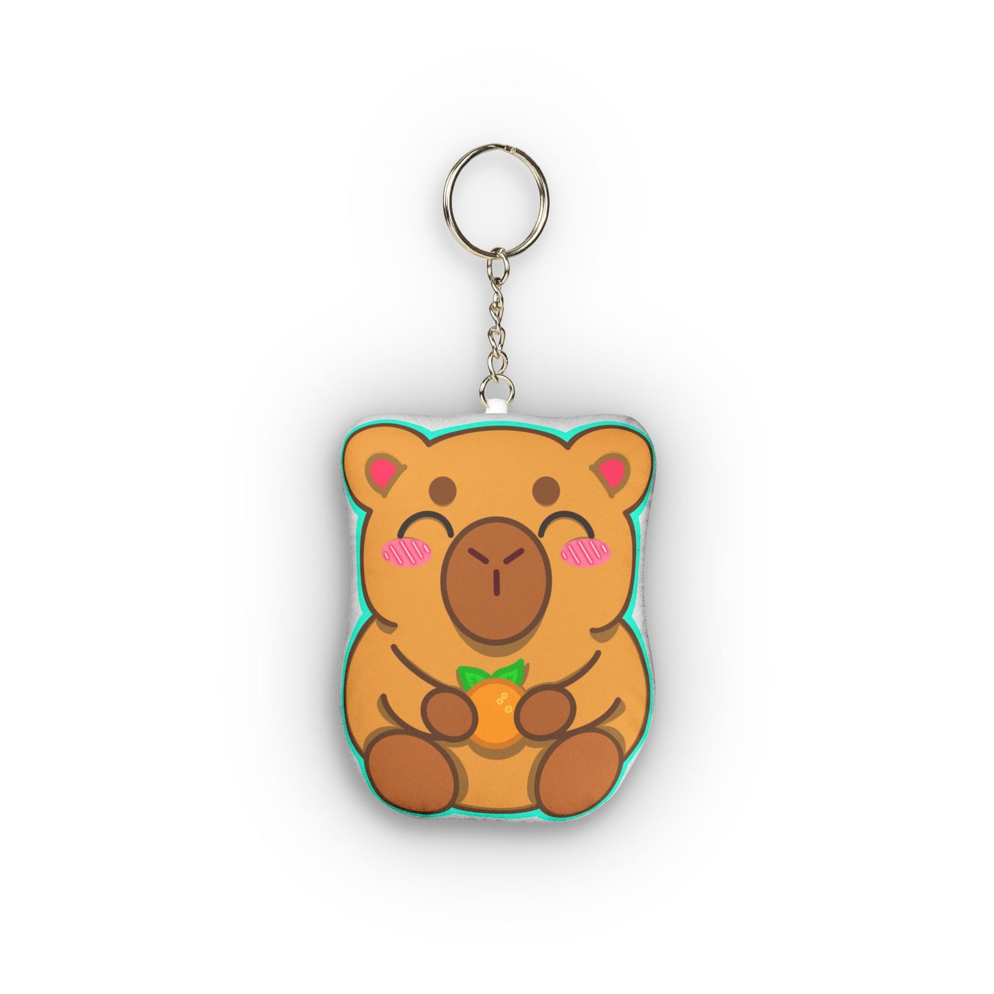 Koda the Capybara Keychain | Cute Kawaii Capybara Plush Charm | Cozy Companion