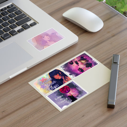 Believe in Your Magic Sticker Sheet — Witchy Celestial Motivational Stickers