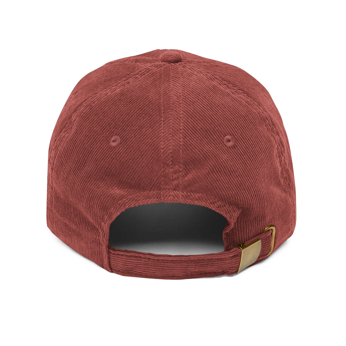 Corduroy Cap — Embroidered 'Just Trying My Best' Puppy Dad Hat