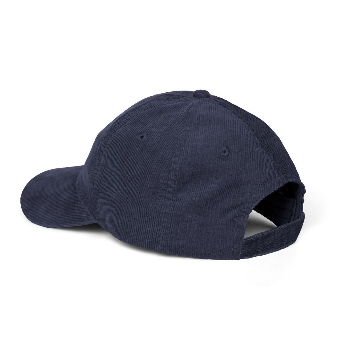Corduroy Cap — Embroidered 'Just Trying My Best' Puppy Dad Hat