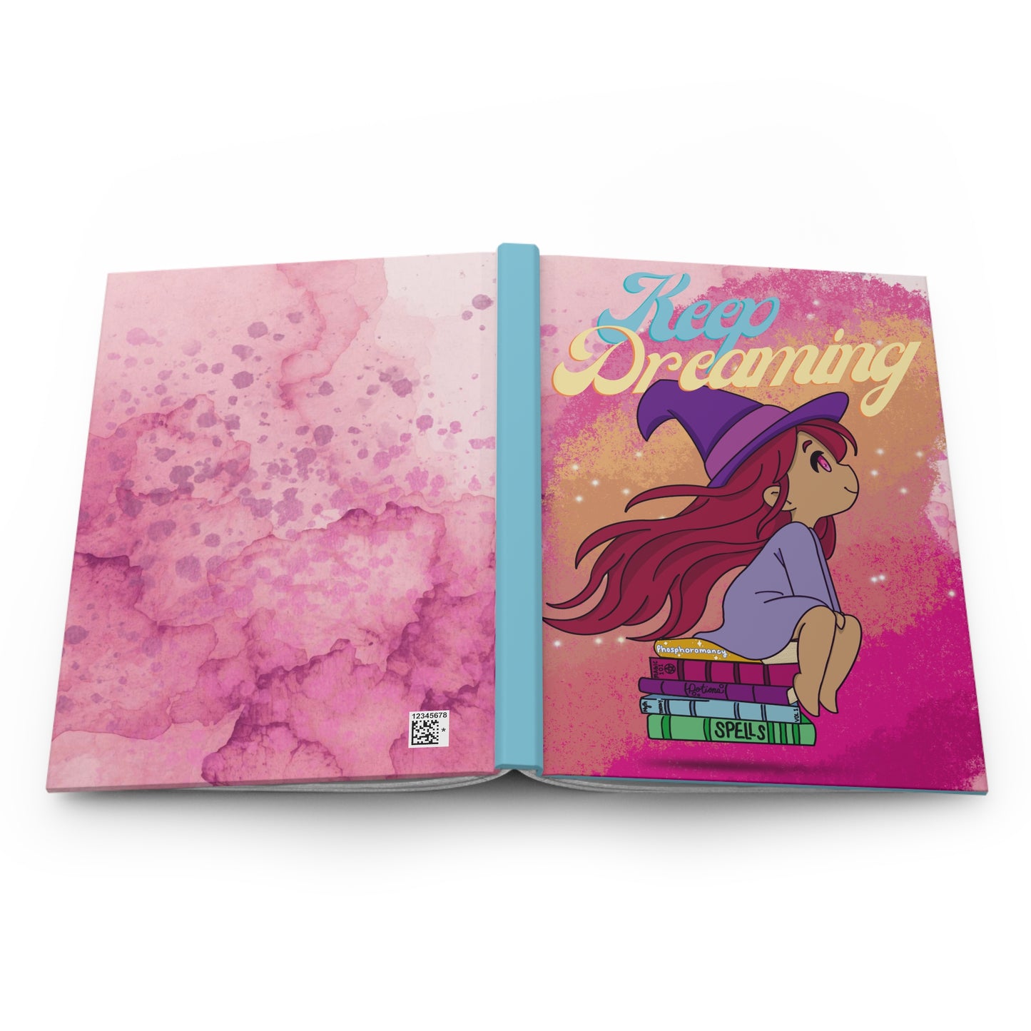 Keep Dreaming Journal — Lyra the Witch of Dreams Hardcover Notebook