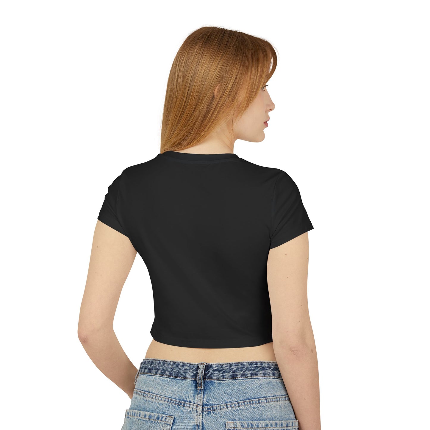 Cat Coffee Graphic Baby Tee — Cute Kawaii Cat Faces & "Chunky Coffee" Print
