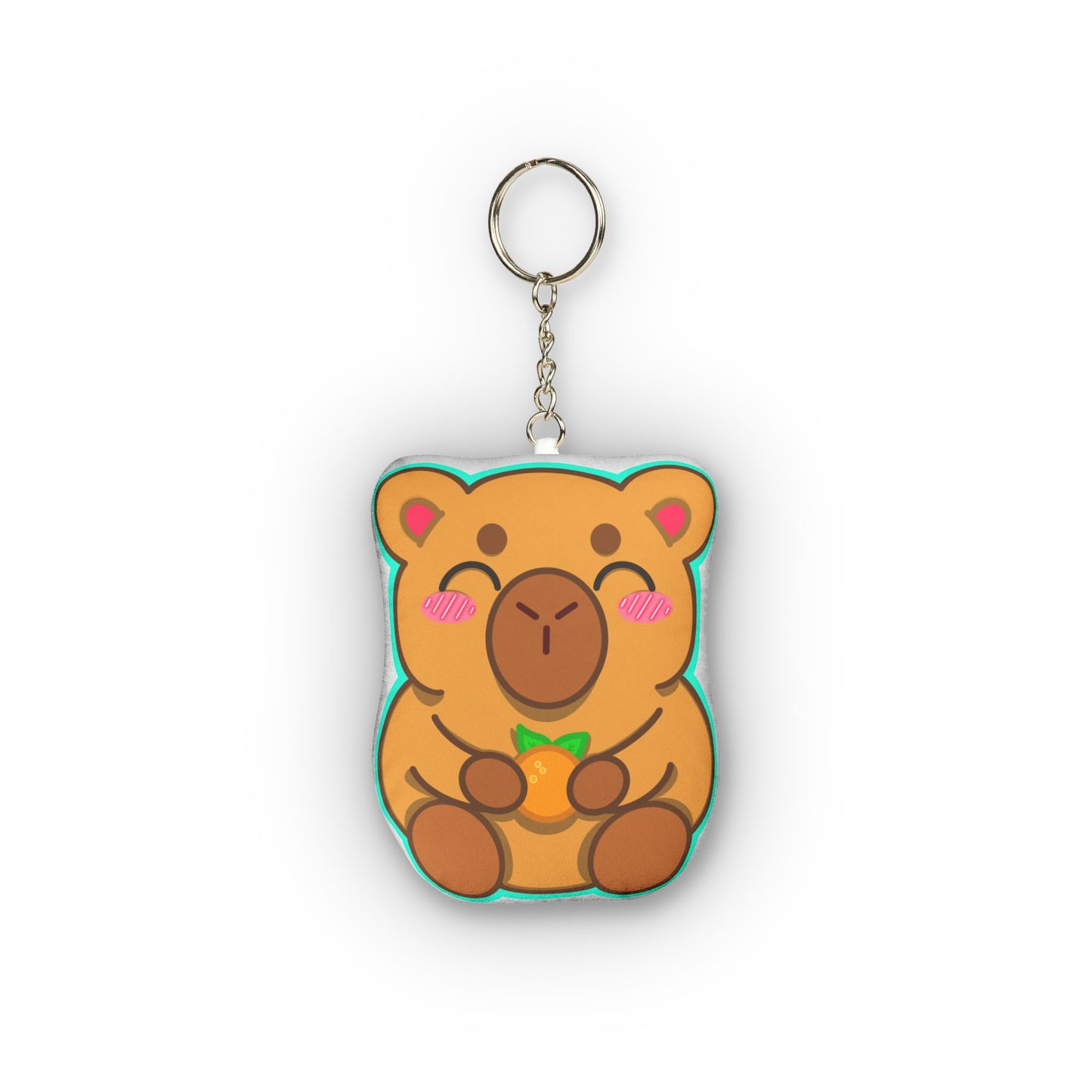 Koda the Capybara Keychain | Cute Kawaii Capybara Plush Charm | Cozy Companion