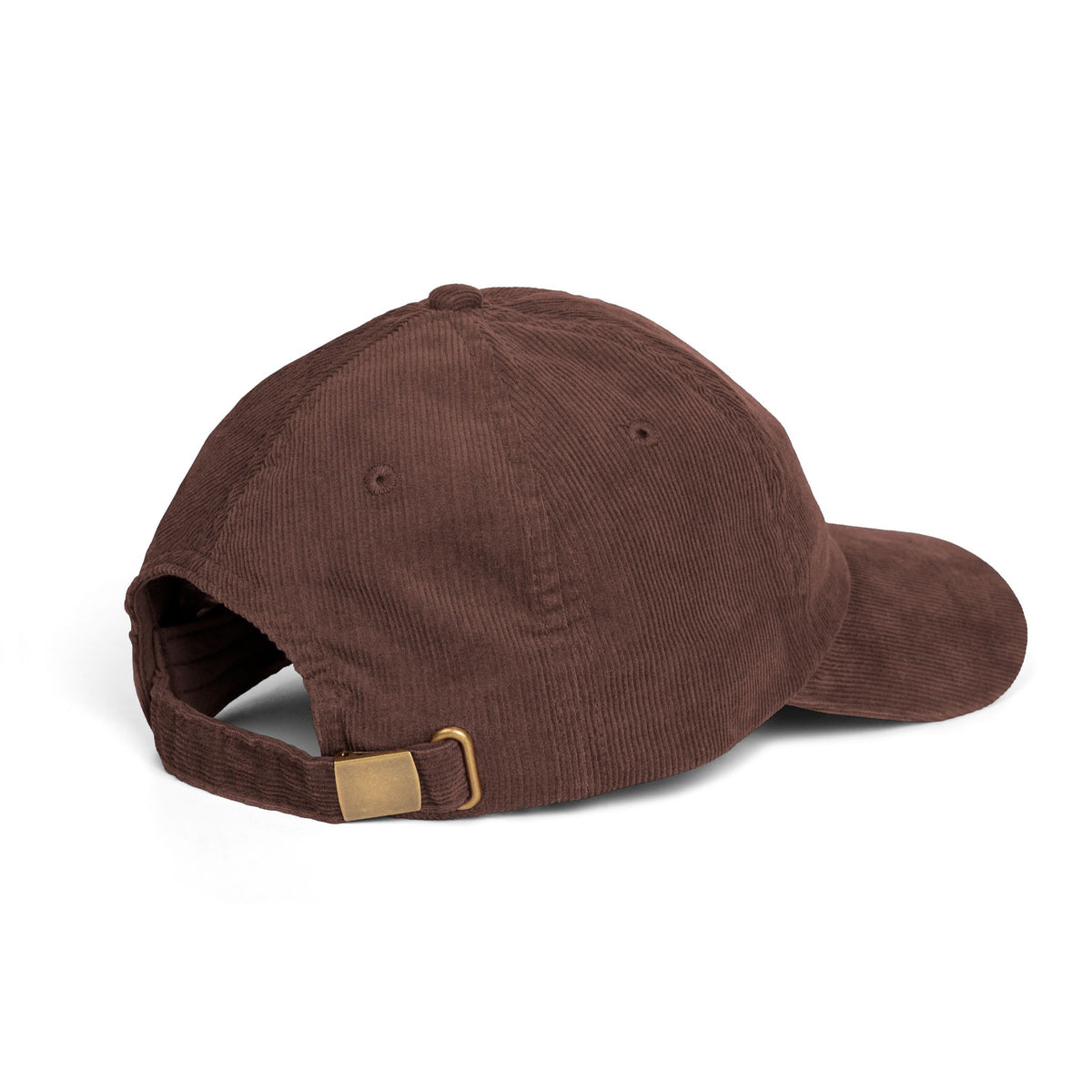 Corduroy Cap — Embroidered 'Just Trying My Best' Puppy Dad Hat