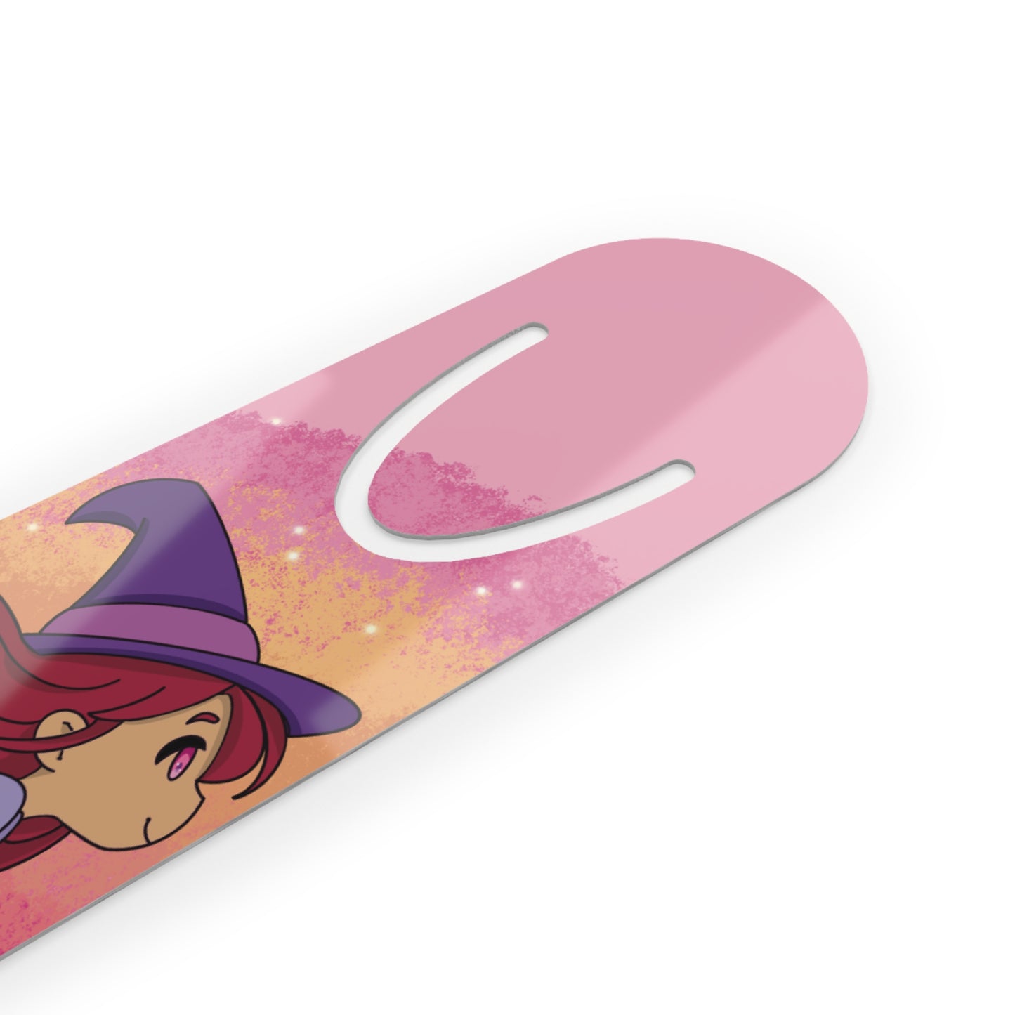 Lyra the Witch of Dreams Bookmark | Cute Magical Girl Reading | Whimsical Book Lover Gift