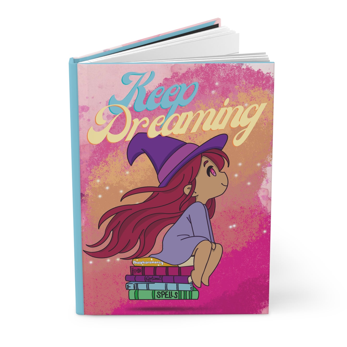 Keep Dreaming Journal — Lyra the Witch of Dreams Hardcover Notebook