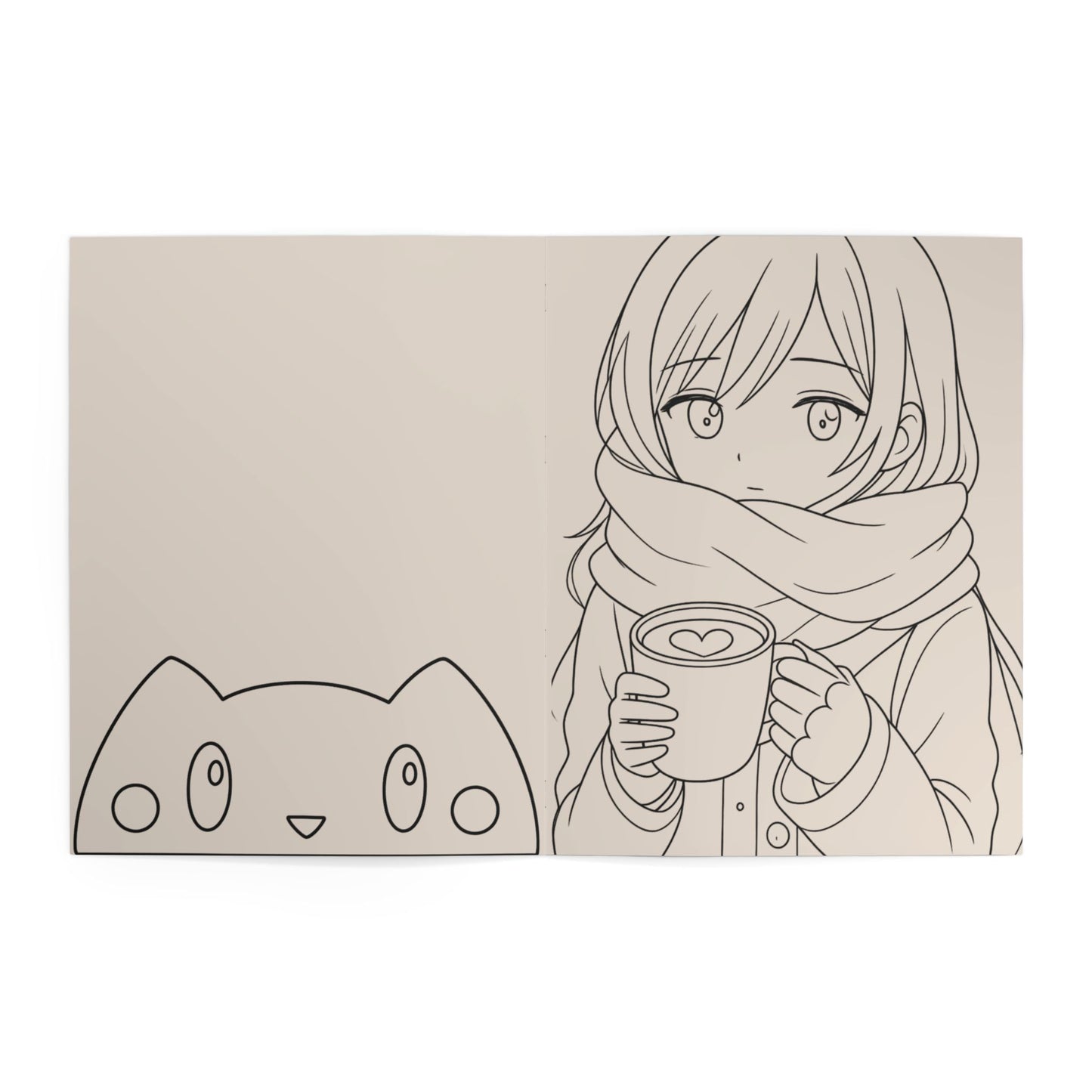 Mystic Maker Coloring Book — Magical Girls & Whimsical Familiars Coloring Book