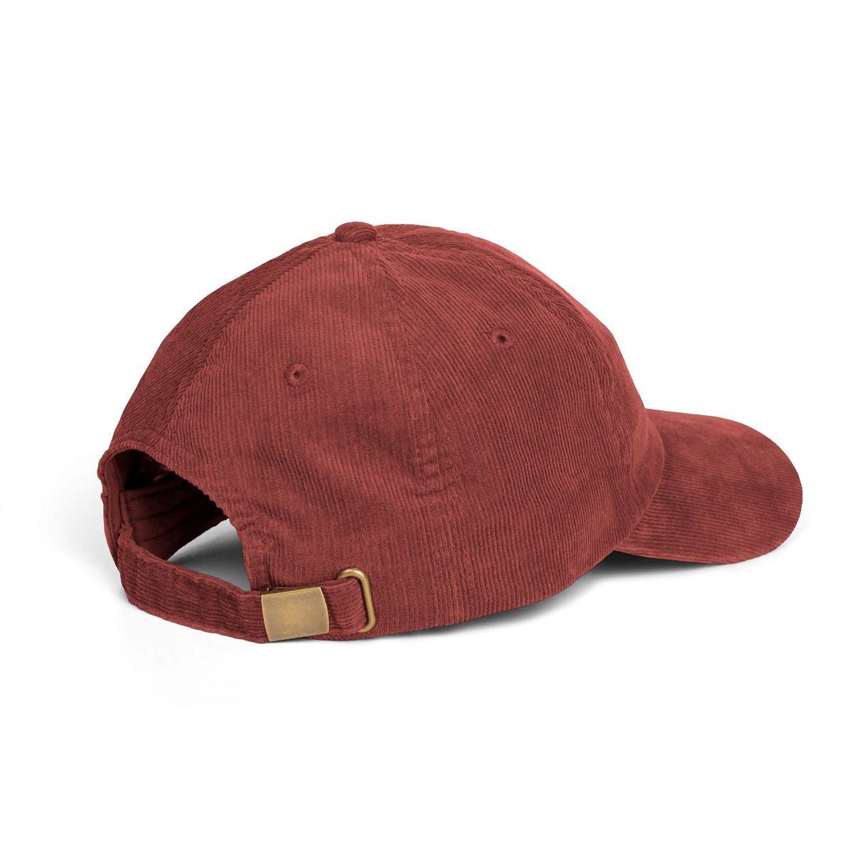 Corduroy Cap — Embroidered 'Just Trying My Best' Puppy Dad Hat