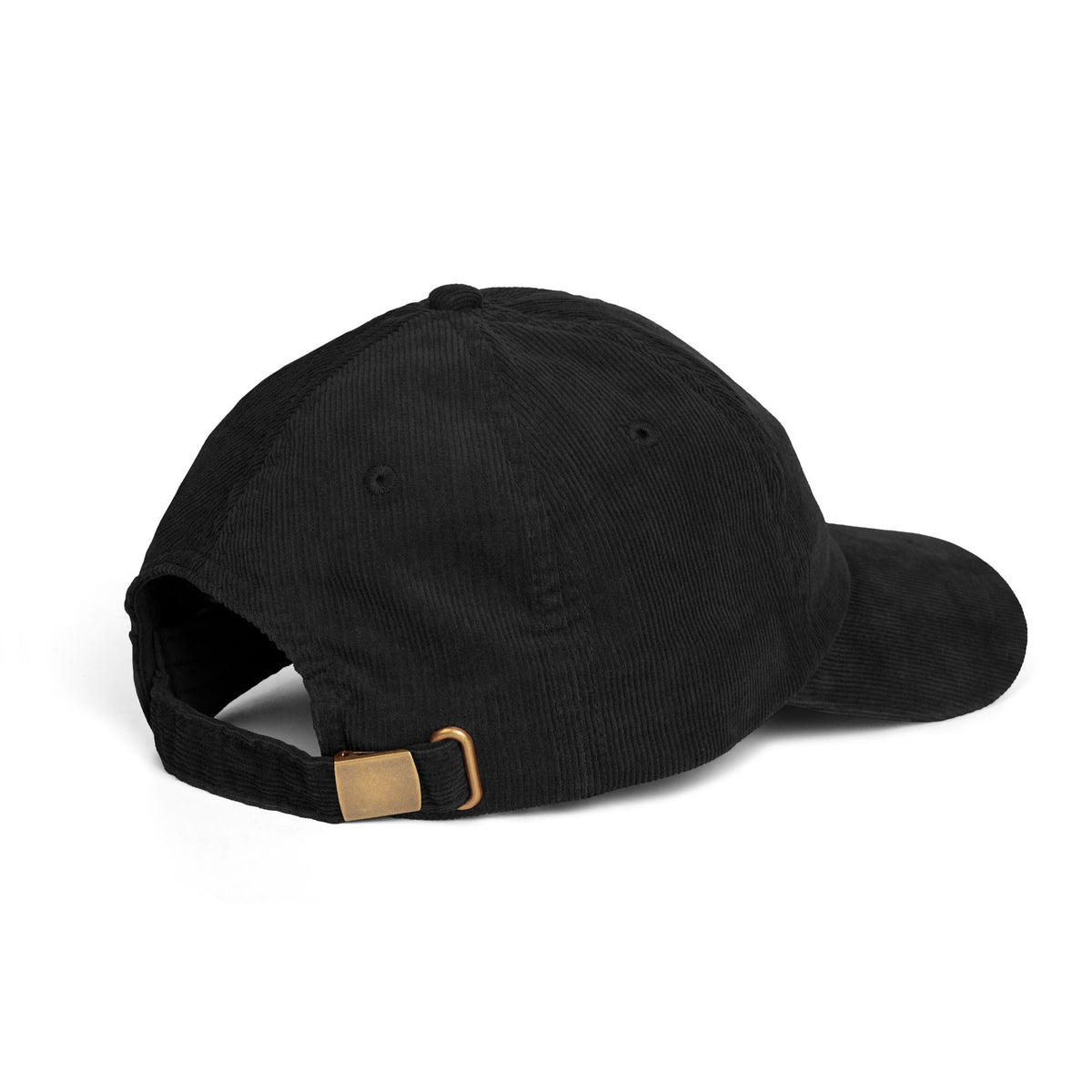 Corduroy Cap — Embroidered 'Just Trying My Best' Puppy Dad Hat